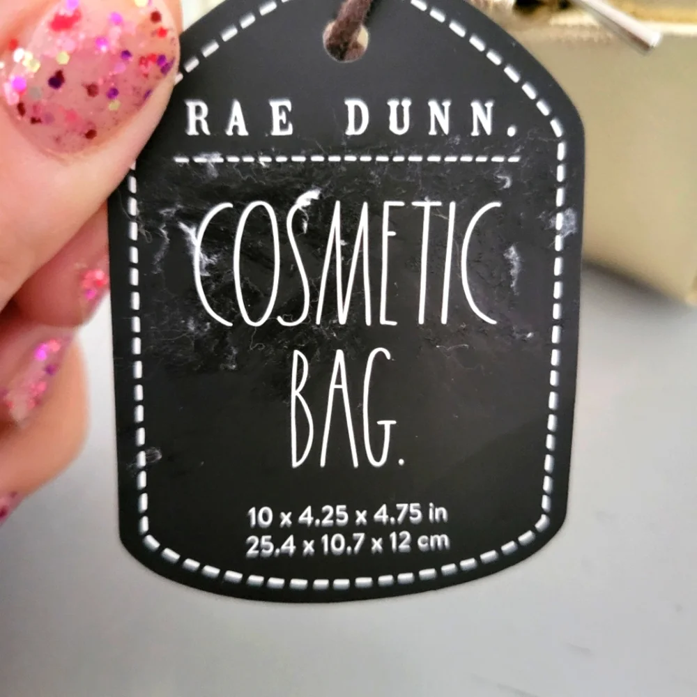 Rae Dunn Cosmetic Bag